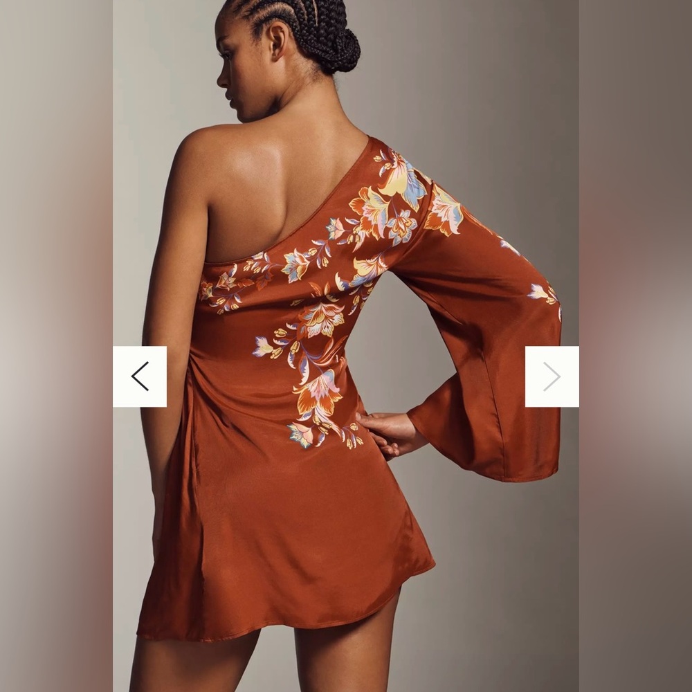 FARM Rio One Shoulder Floral Dress - Picture 3 of 4